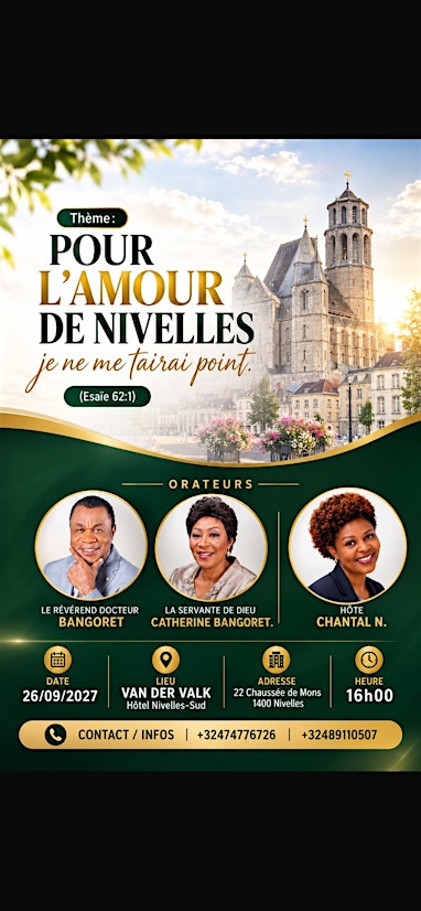 POUR L’AMOUR DE NIVELLES