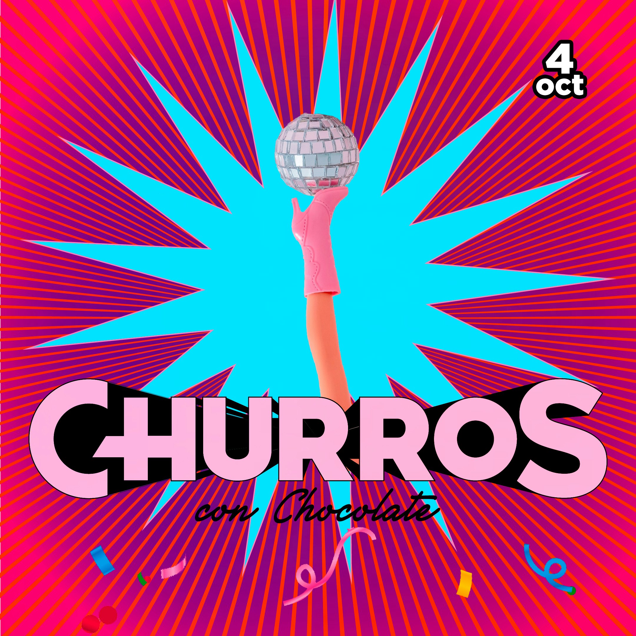 CHURROS CON CHOCOLATE - Drag Factor