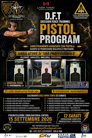 D.F.T. Pistol Program 2026–2027  RATA 2