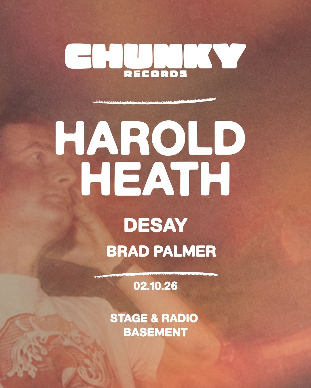 Chunky Records Invites Harold Heath