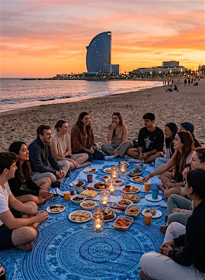 Special Sunset Picnic en Barceloneta