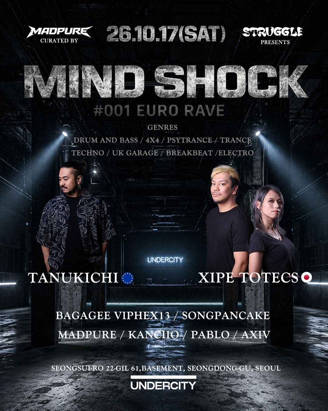 STRUGGLE PRESENTS - MIND SHOCK #001 EURO RAVE