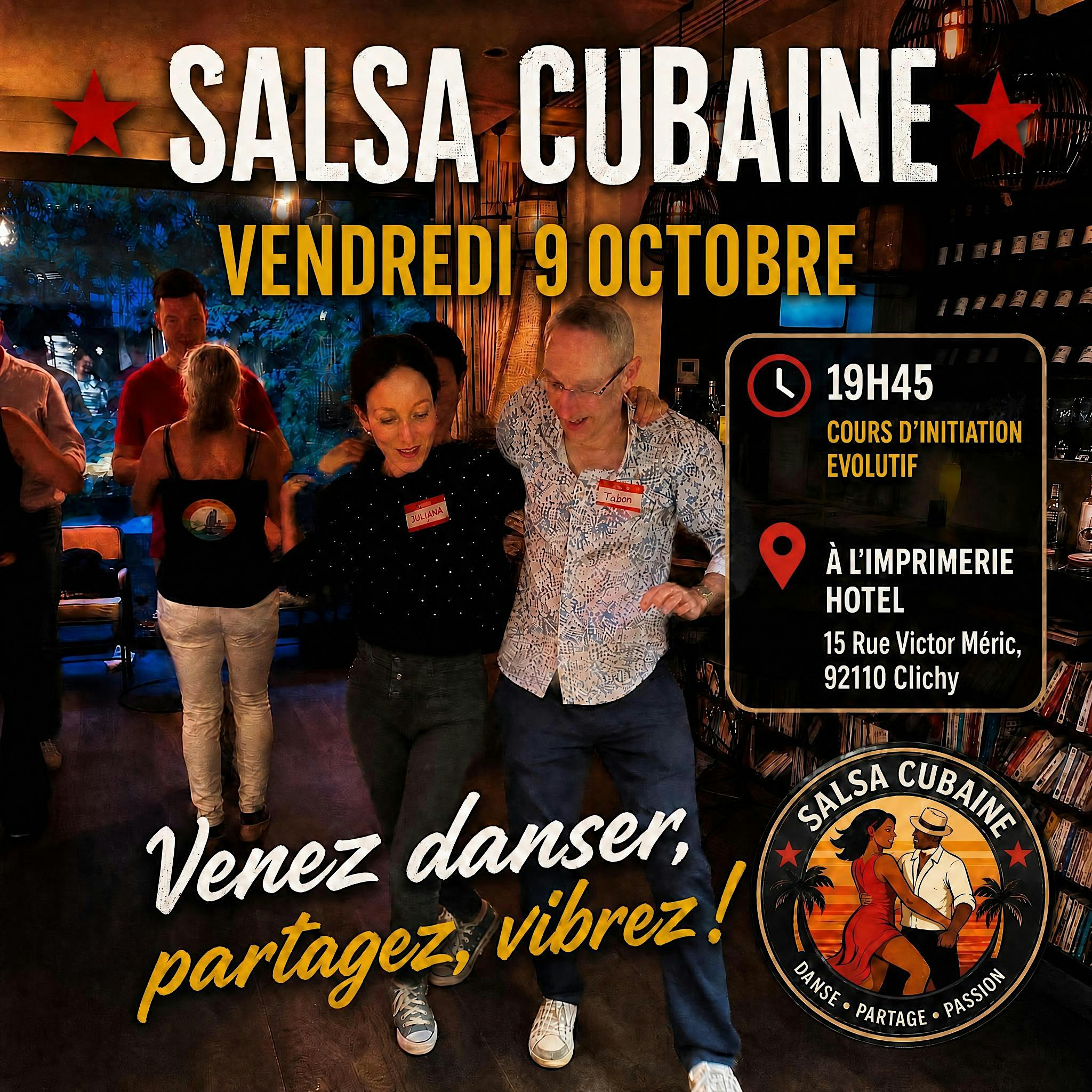 Salsa cubaine (initiation) entre célibataires