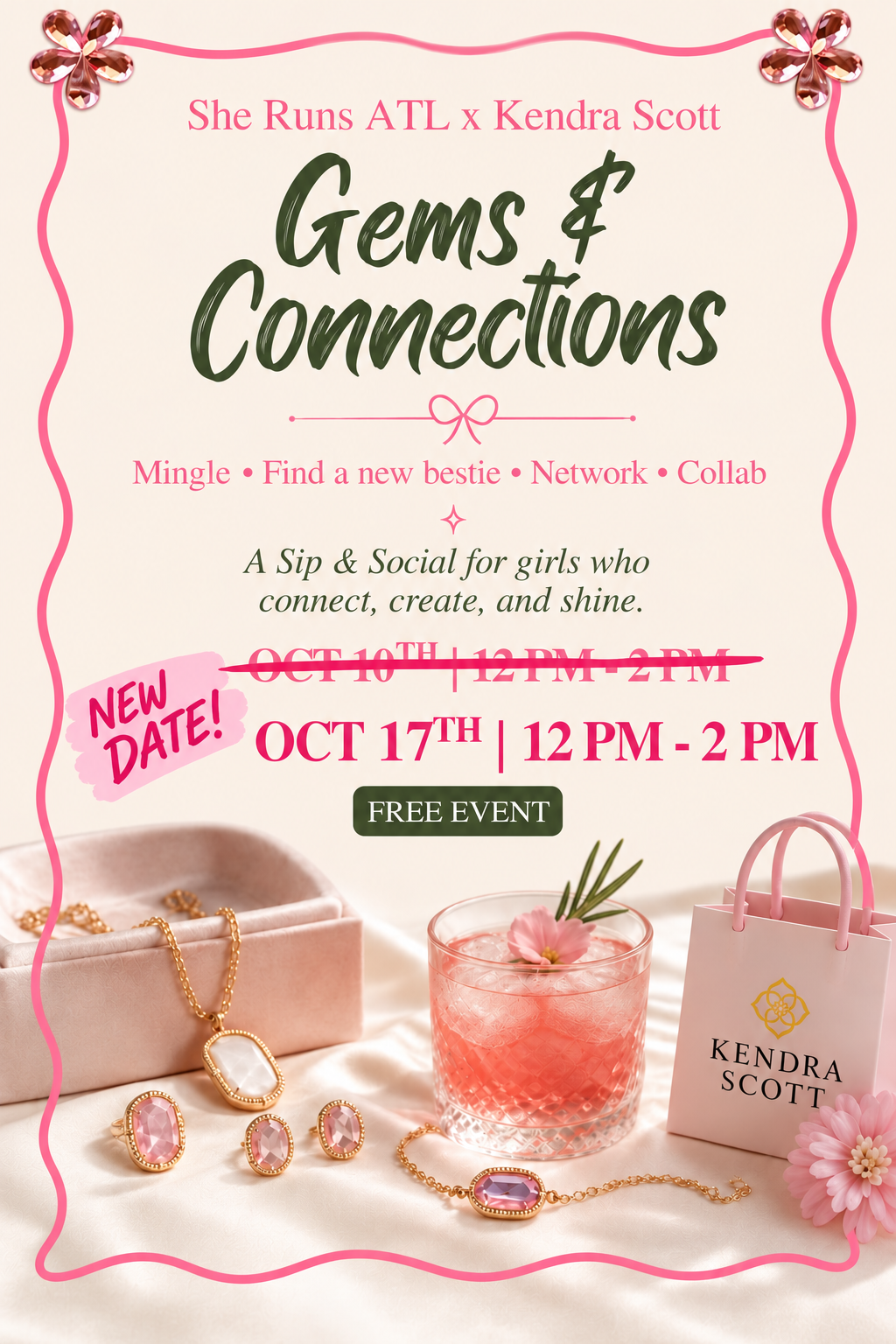 Gems & Connections: She Runs ATL x Kendra Scott