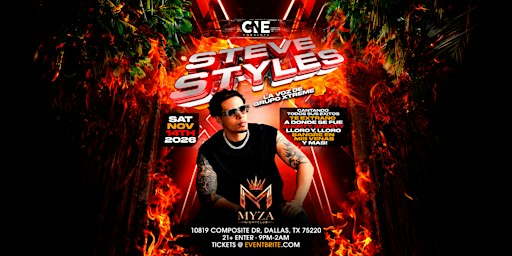Steve Styles La Voz De Grupo Xtreme Live in Dallas