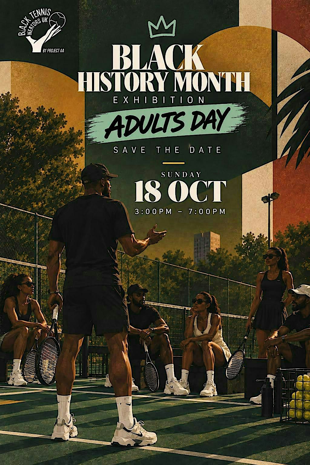 BLACK TENNIS MENTORS PRESENTS: THE BLACK HISTORY MONTH - ADULT EXHIBITION
