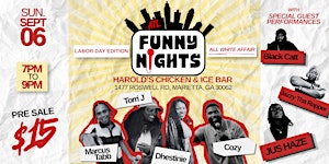 Funny Nights ATL: All White Affair (Comedy & Music)
