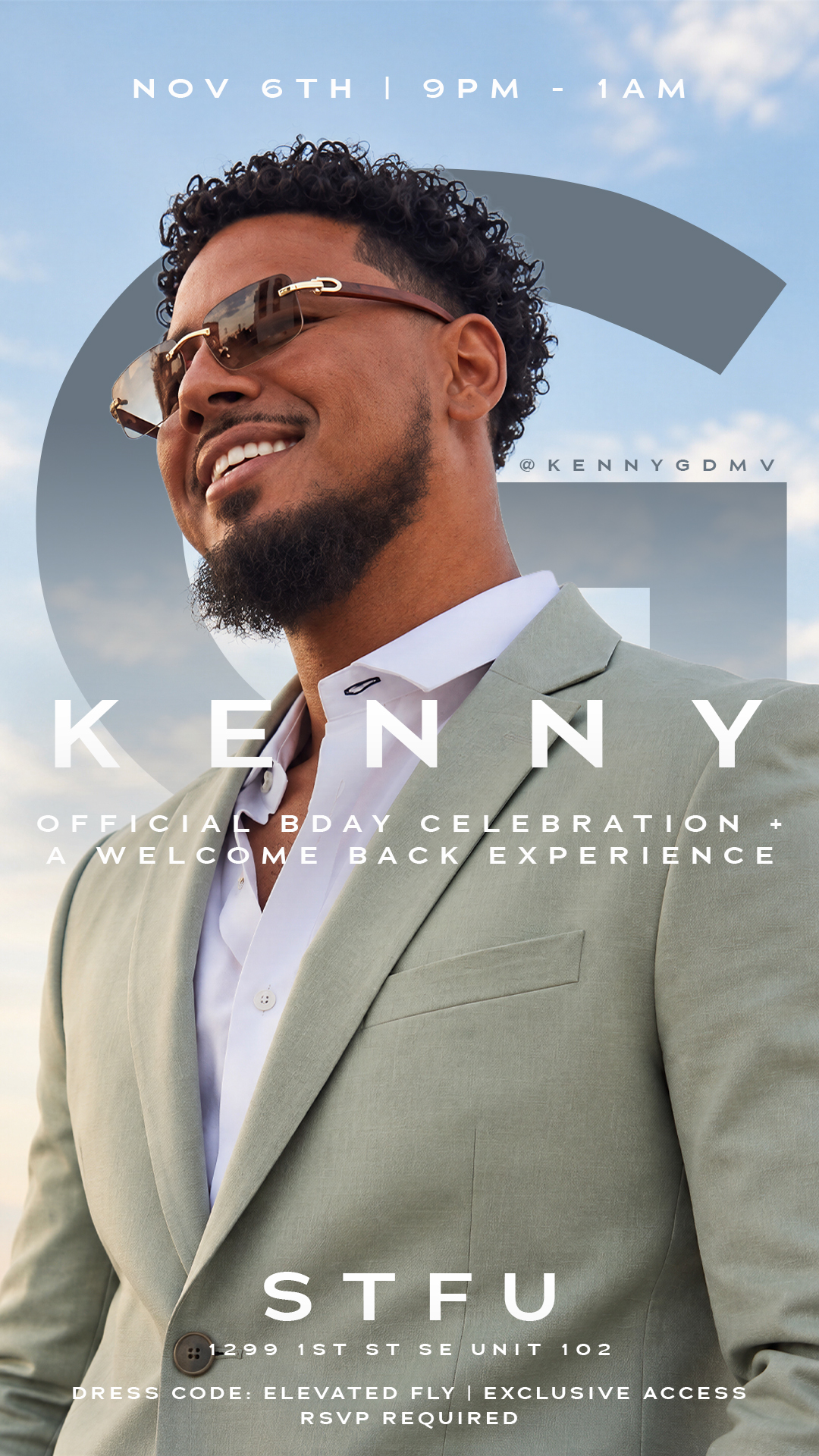 Kenny G Official Bday + Welcome Back Experience At STFU