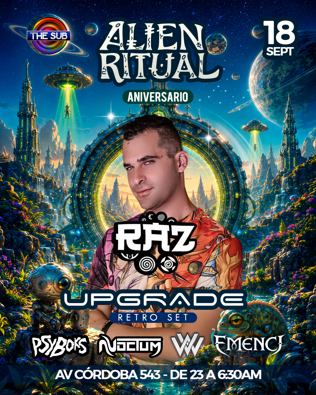 Alien Ritual Aniversario Raz & Upgrade