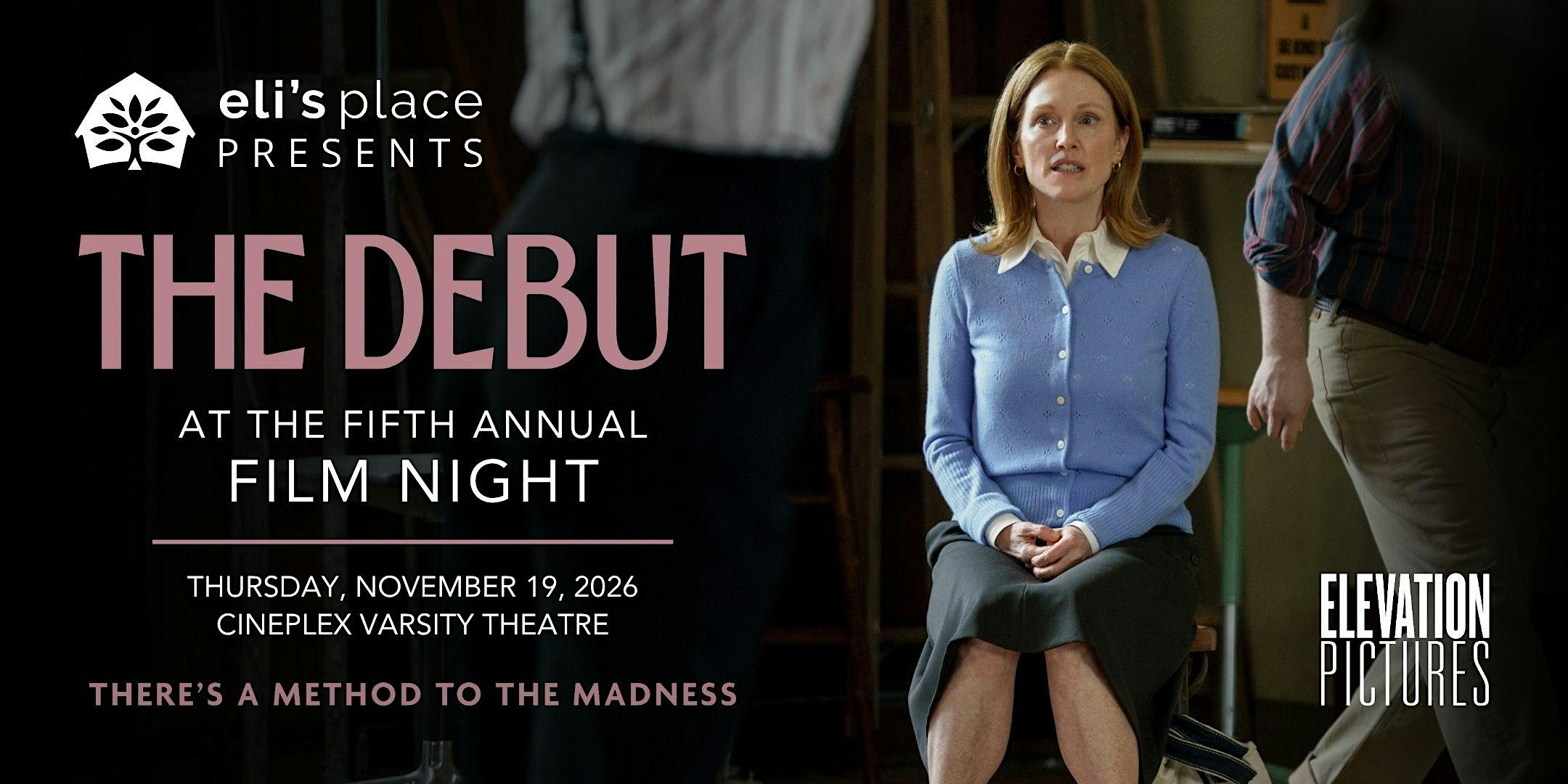 Eli's Place Presents: An Advance Screening of The Debut