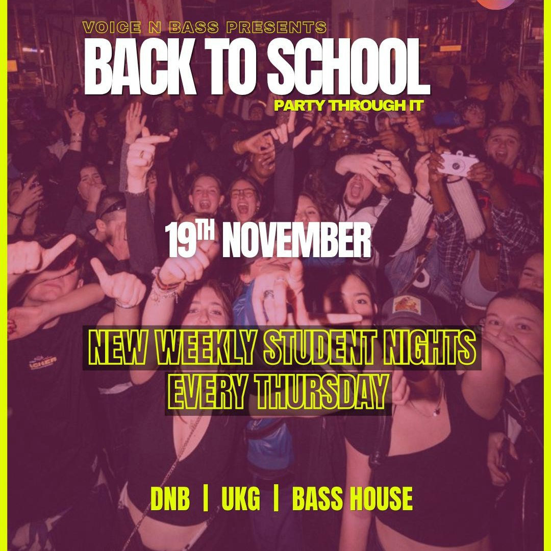 Back to school party through it