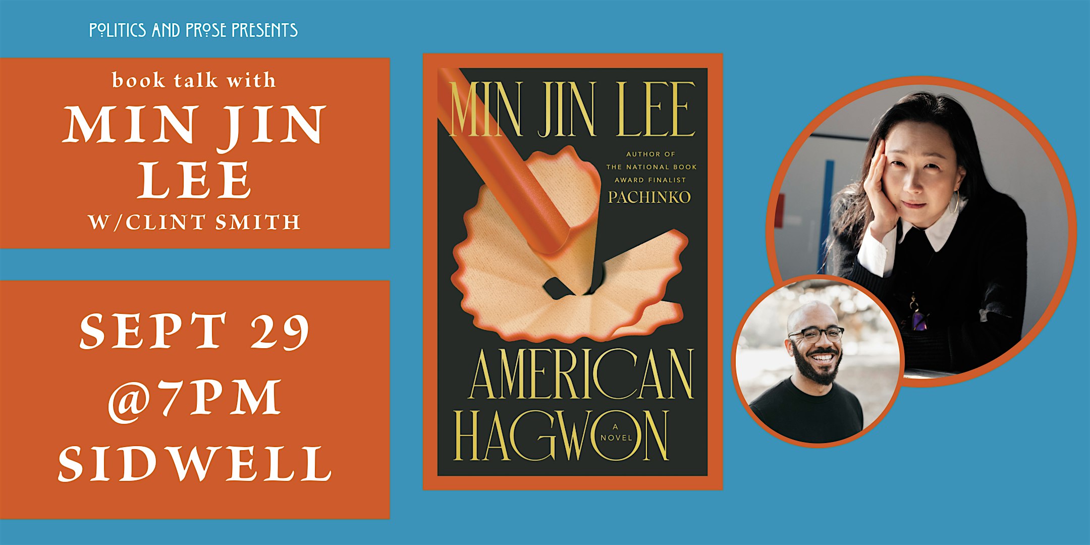 Min Jin Lee — American Hagwon - w/ Clint Smith at Sidwell