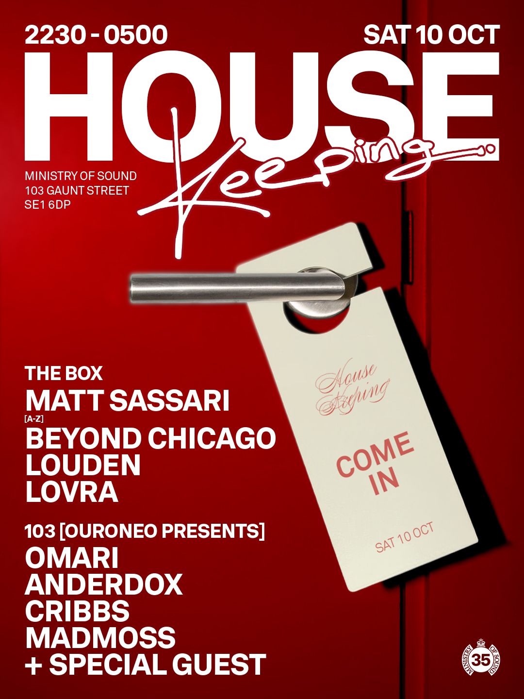 Housekeeping: Matt Sassari, Beyond Chicago, Louden & LOVRA