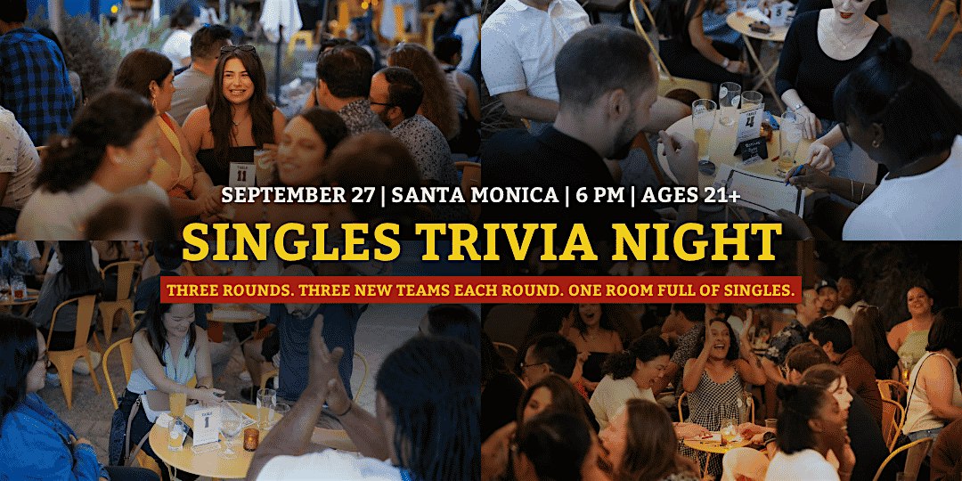 Singles Trivia Night