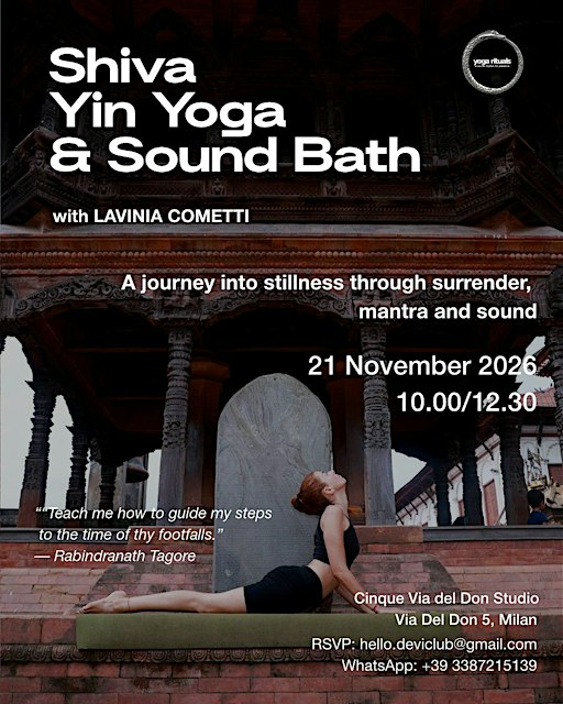 Novembr 21 - Yin Yoga · Sound Bath ·