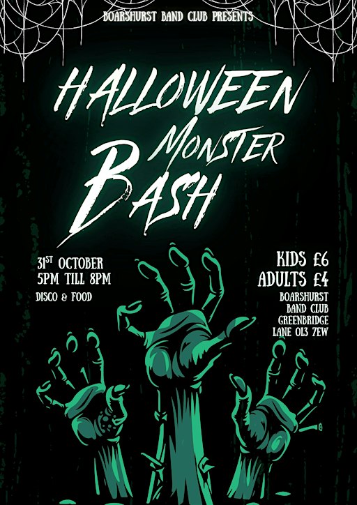 Boarshurst Halloween Monster Bash