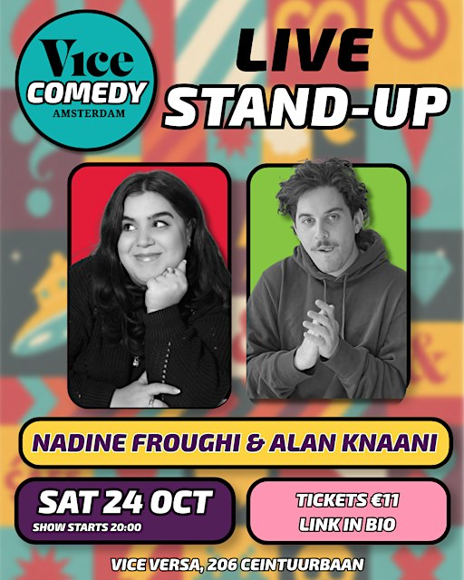 SPECIAL EDITION DOUBLEHEADER: Nadine Froughi and Alan Knaani