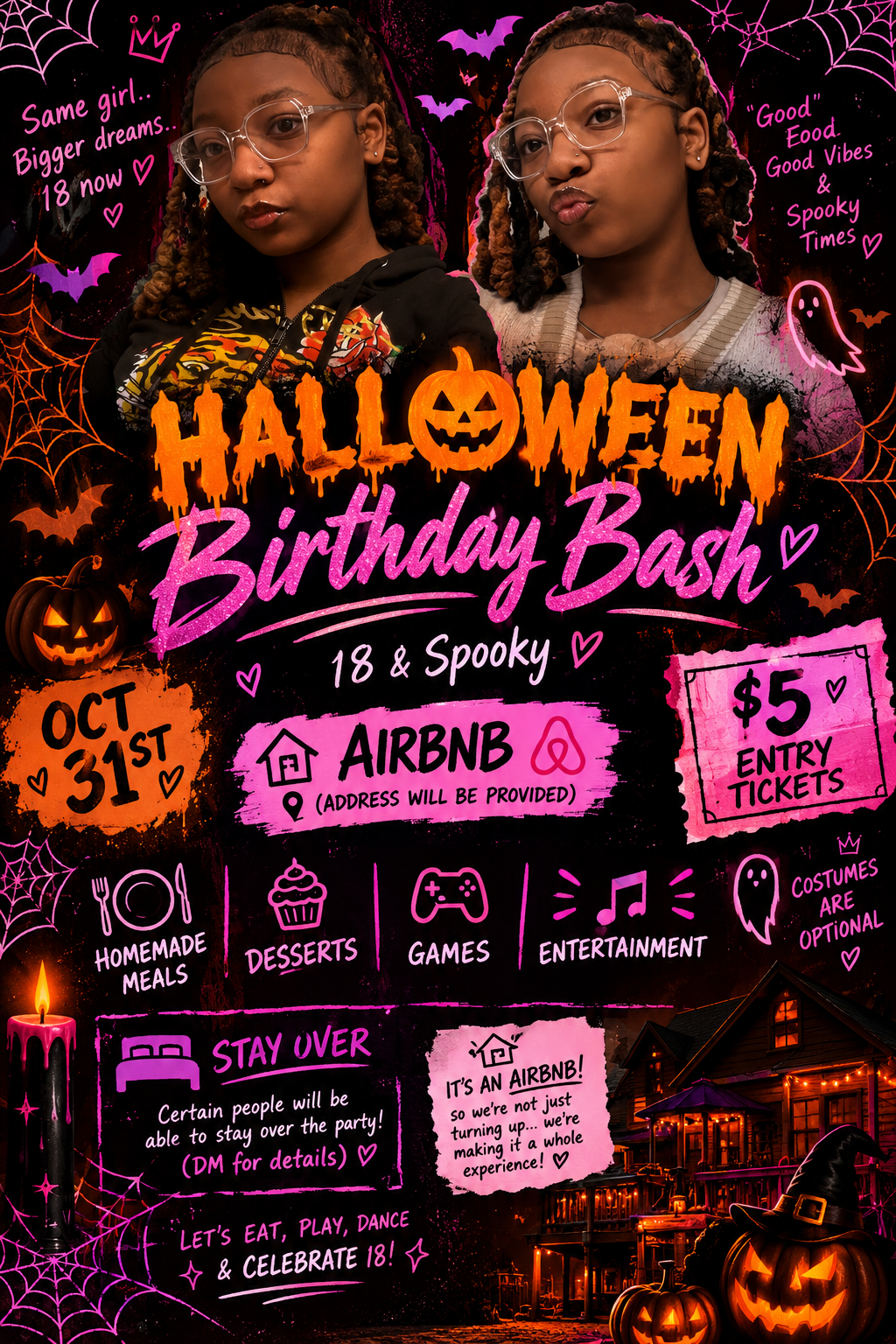 Halloween Birthday Bashh