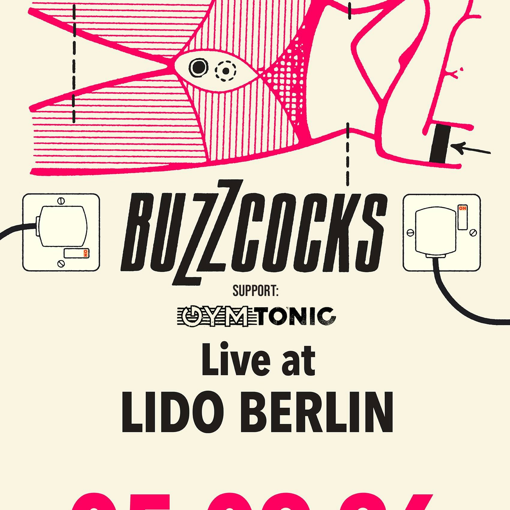 BUZZCOCKS w/ GYM TONIC