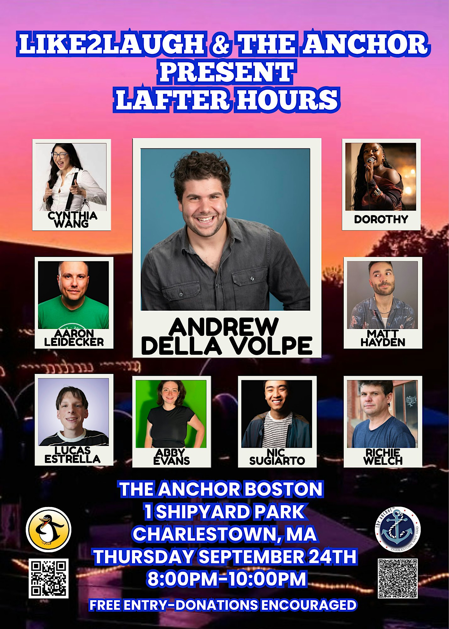 Lafter Hours @ The Anchor, Boston
