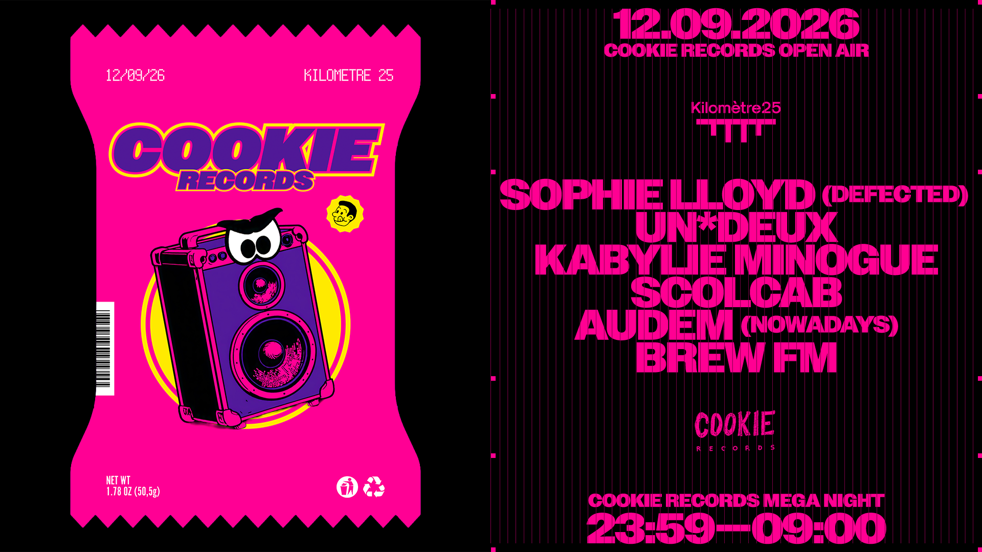 Cookie records: Sophie Lloyd, Kabylie Minogue, UN*DEUX
