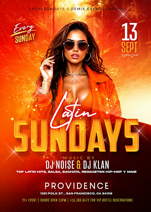 Latin Sundays at Providence Bar