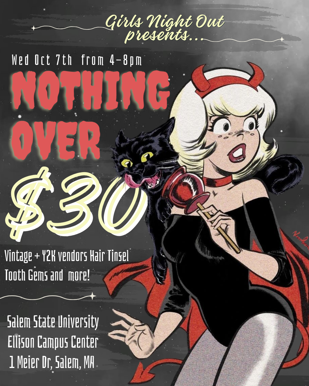 GNO SALEM STATE 10/7 nothing over $30 market