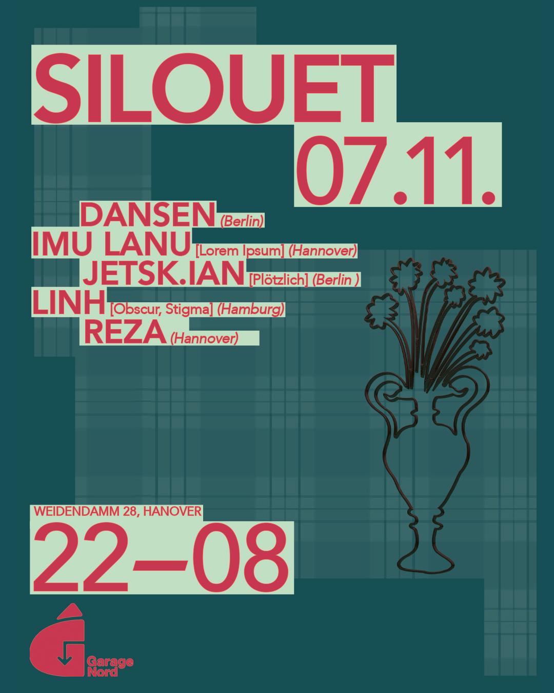 SILOUET with dansen, IMU LANU, Jetsk.ian, LINH & more