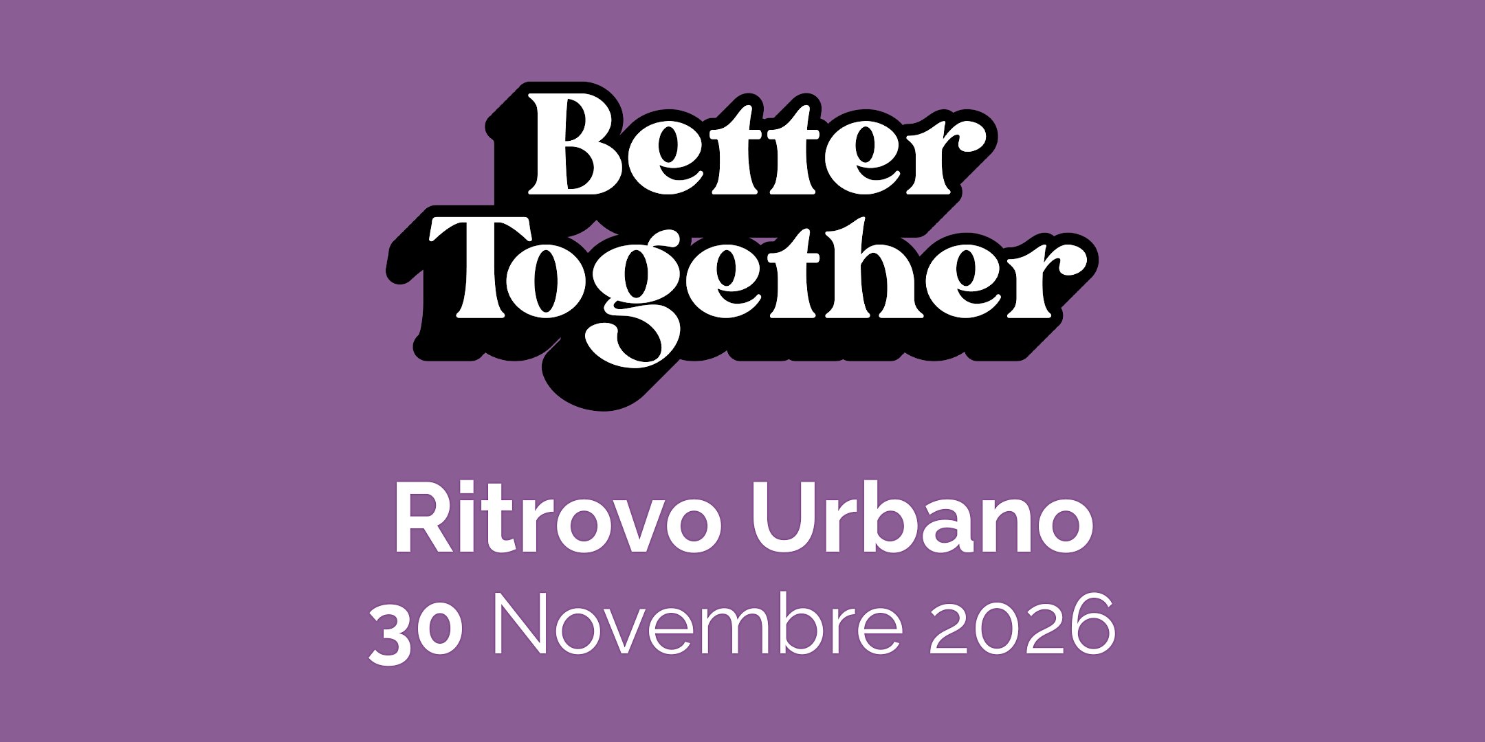 Ritrovo Urbano 30/11 - Palazzina Appiani (arena parco Sempione)