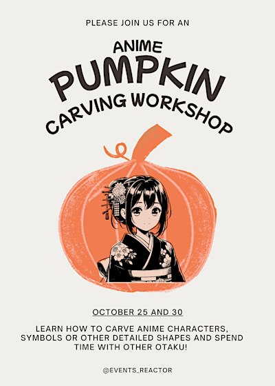 Otaku Pumpkin Carving Workshop