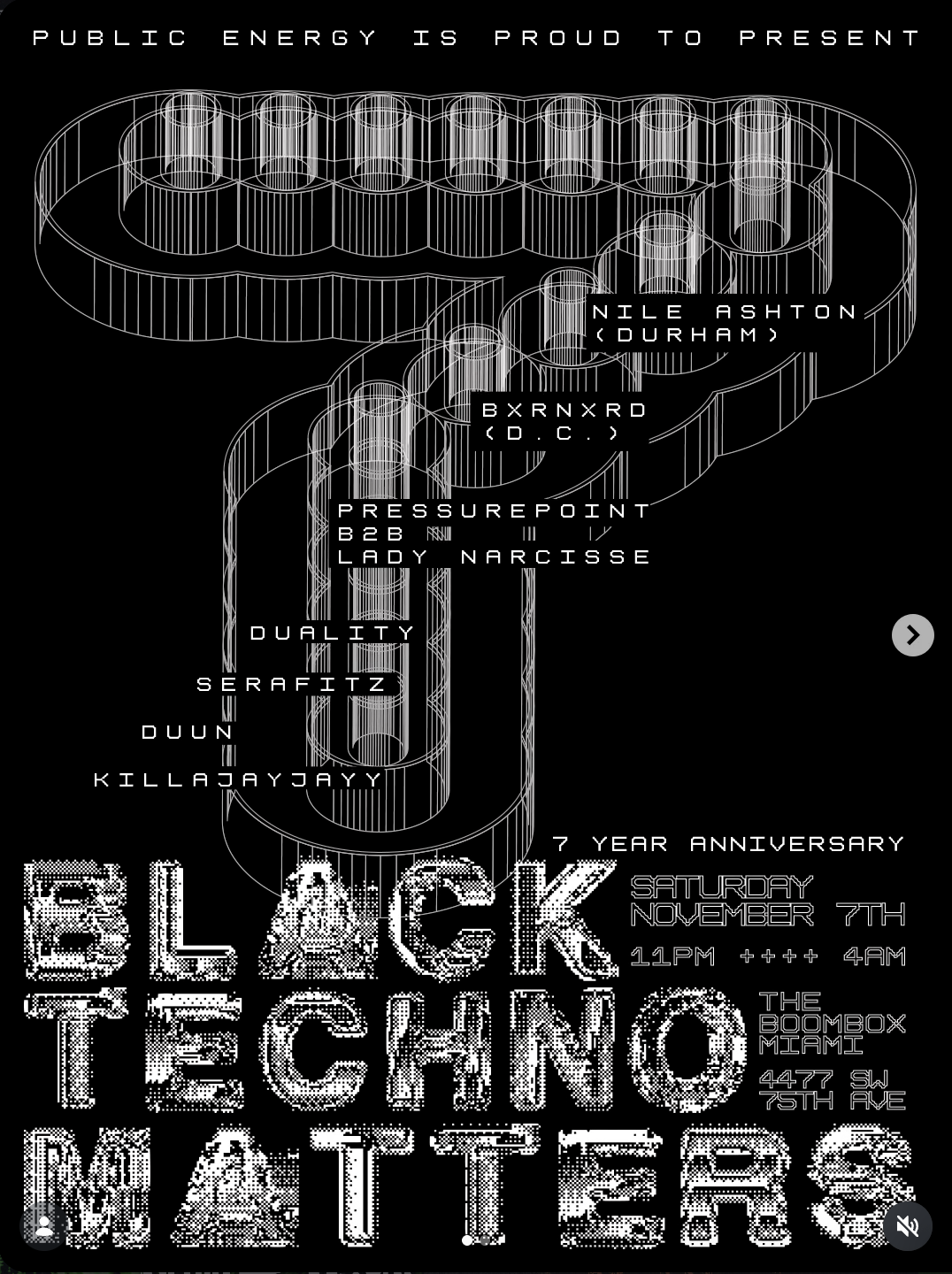 Black Techno Matters: 7 Year Anniversary