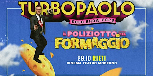 TURBOPAOLO SOLO SHOW 2026 - RIETI