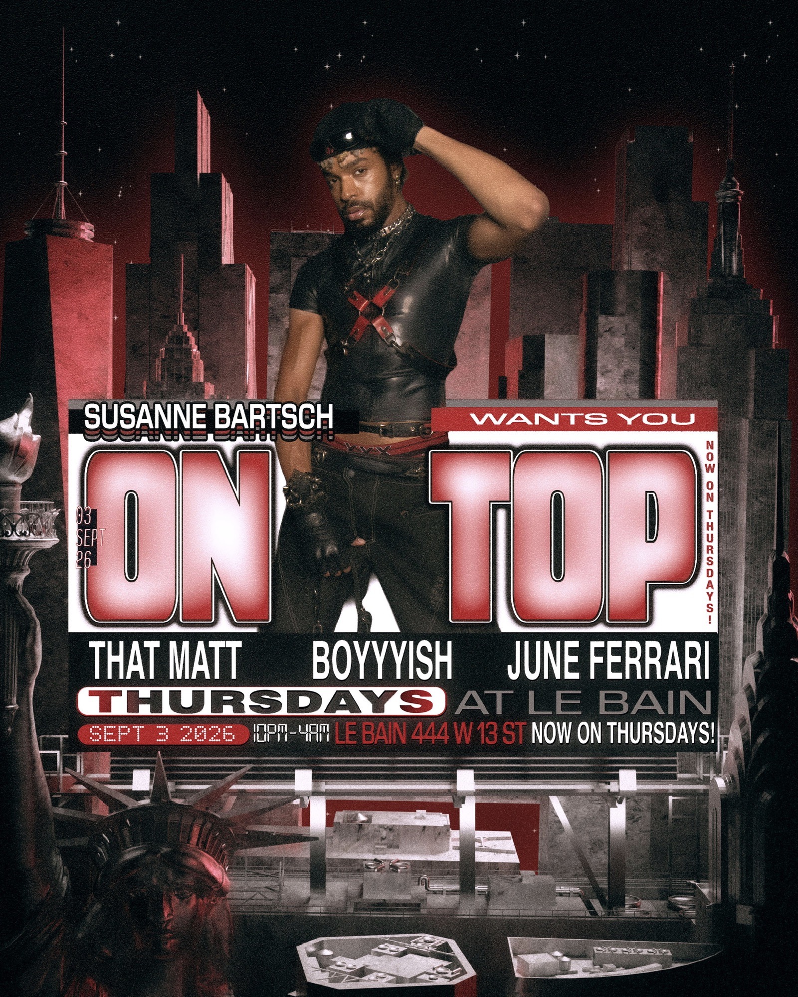 ON TOP by Susanne Bartsch
