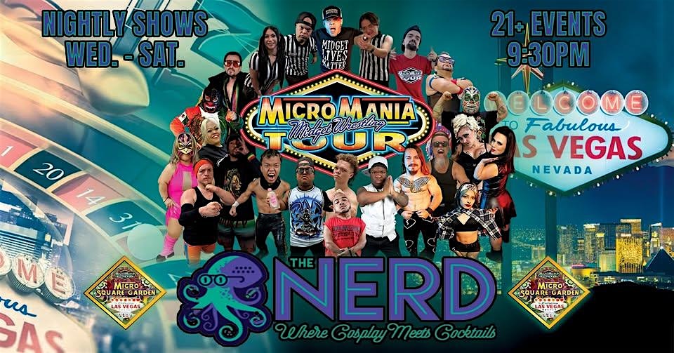 MicroMania Midget Wrestling: Las Vegas at Nerd Bar