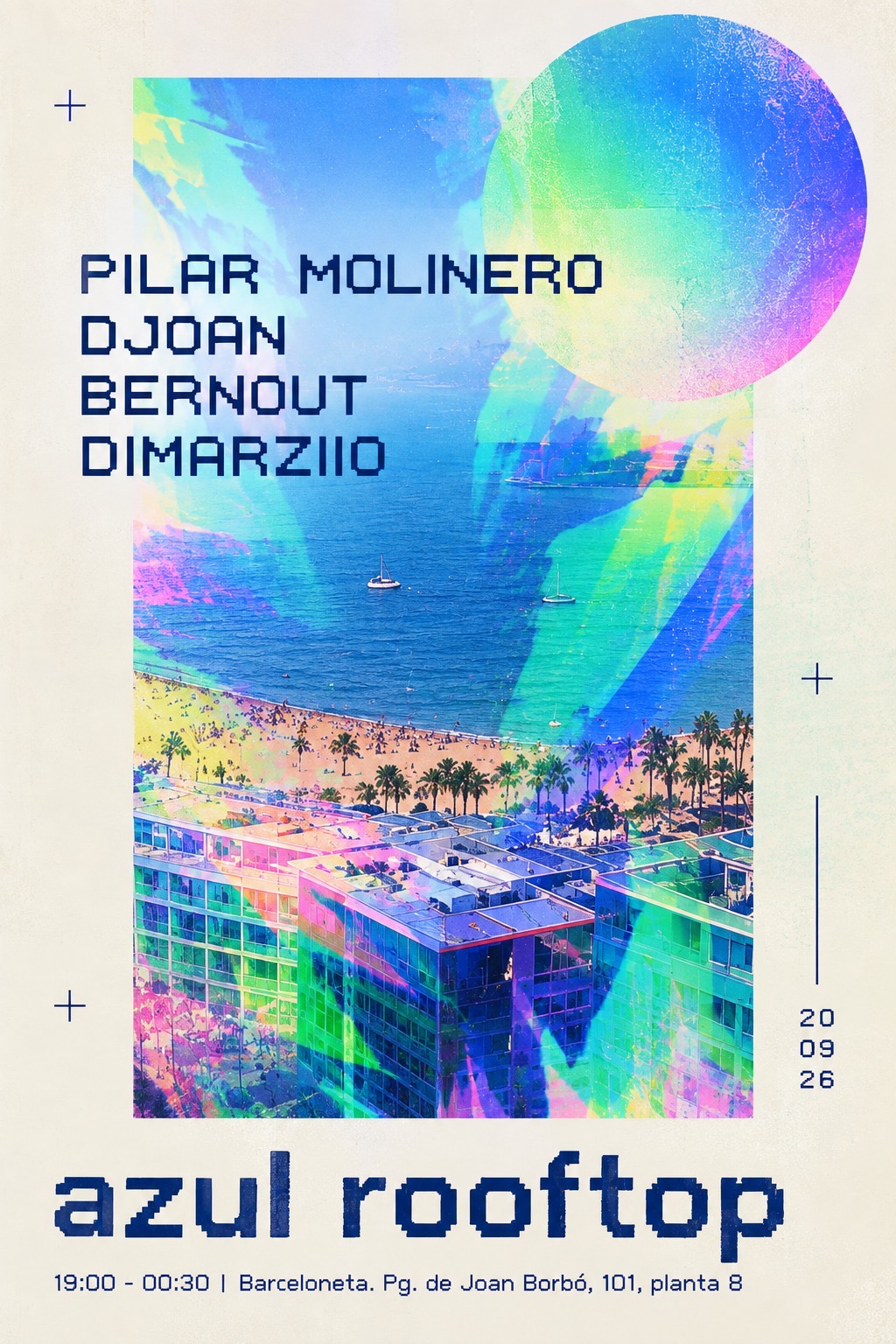 Sunset Rooftop Party - Barceloneta [Free Access]