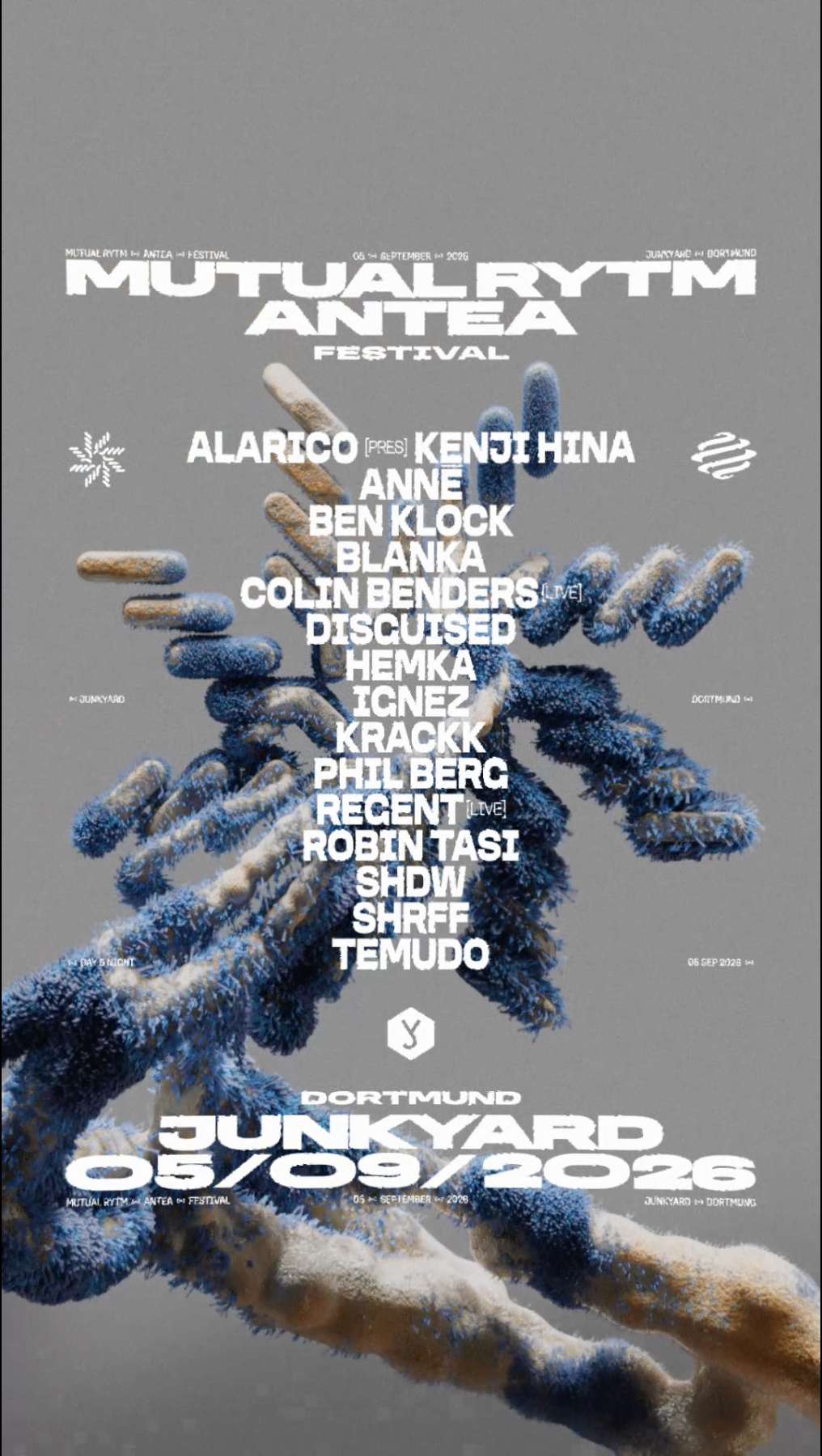 MUTUAL RYTM x ANTEA Festival [SOLD OUT] w/ Alarico, ANNĒ, Ben Klock, Colin Benders, SHDW + more