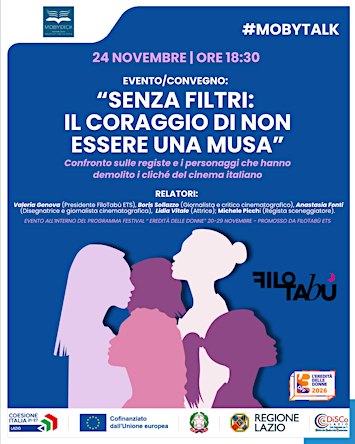 Evento/convegno:  “Senza filtri: il coraggio di non essere una Musa”