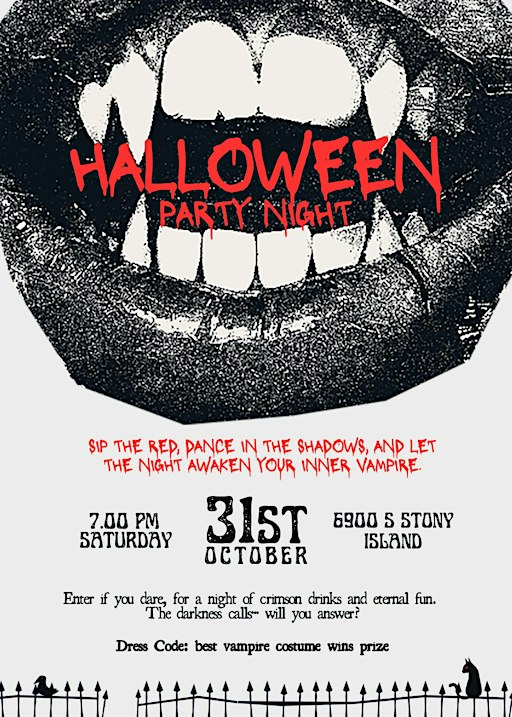 Blood Slaves Halloween Party