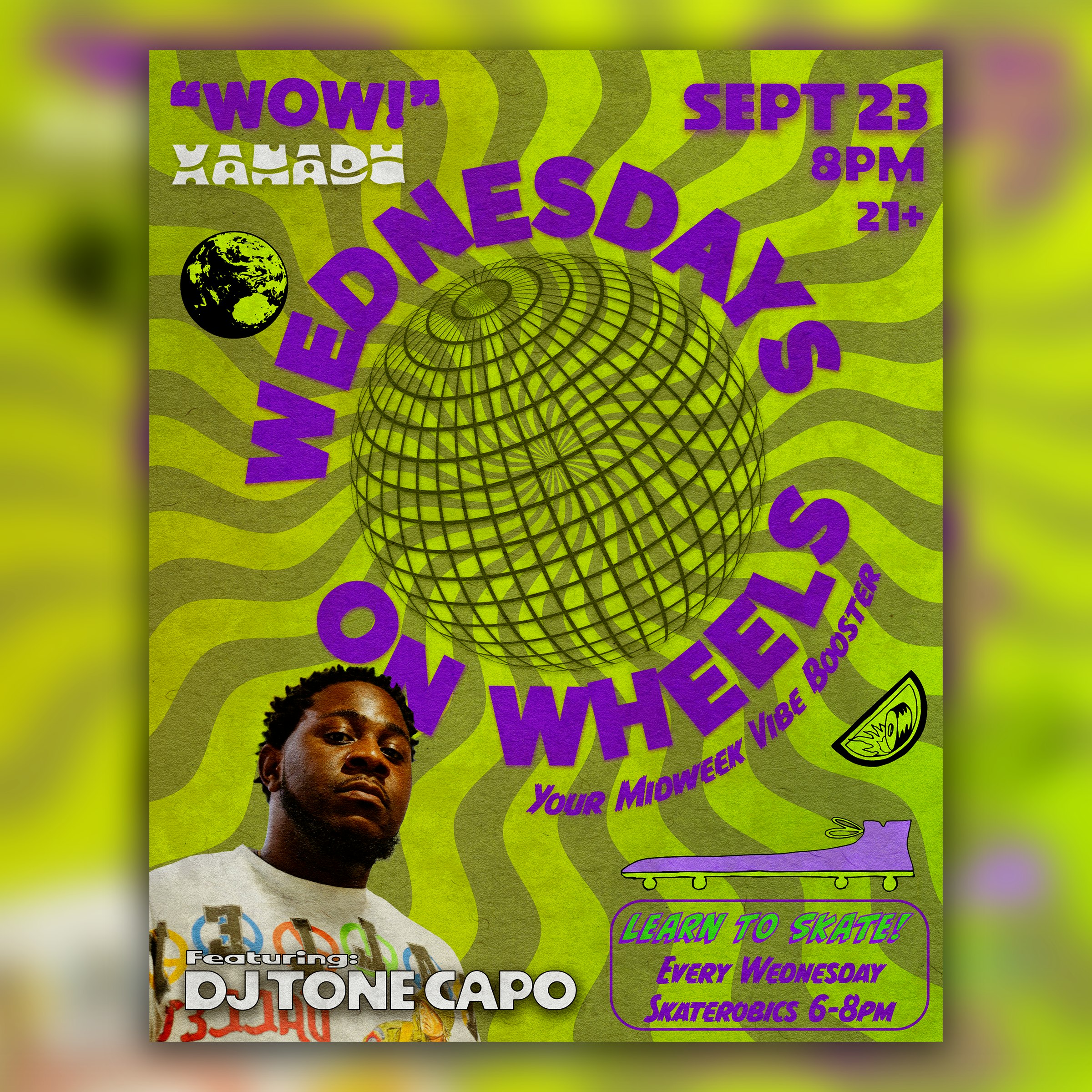 Wednesday on Wheels ft. DJ Tone Capo (skate)