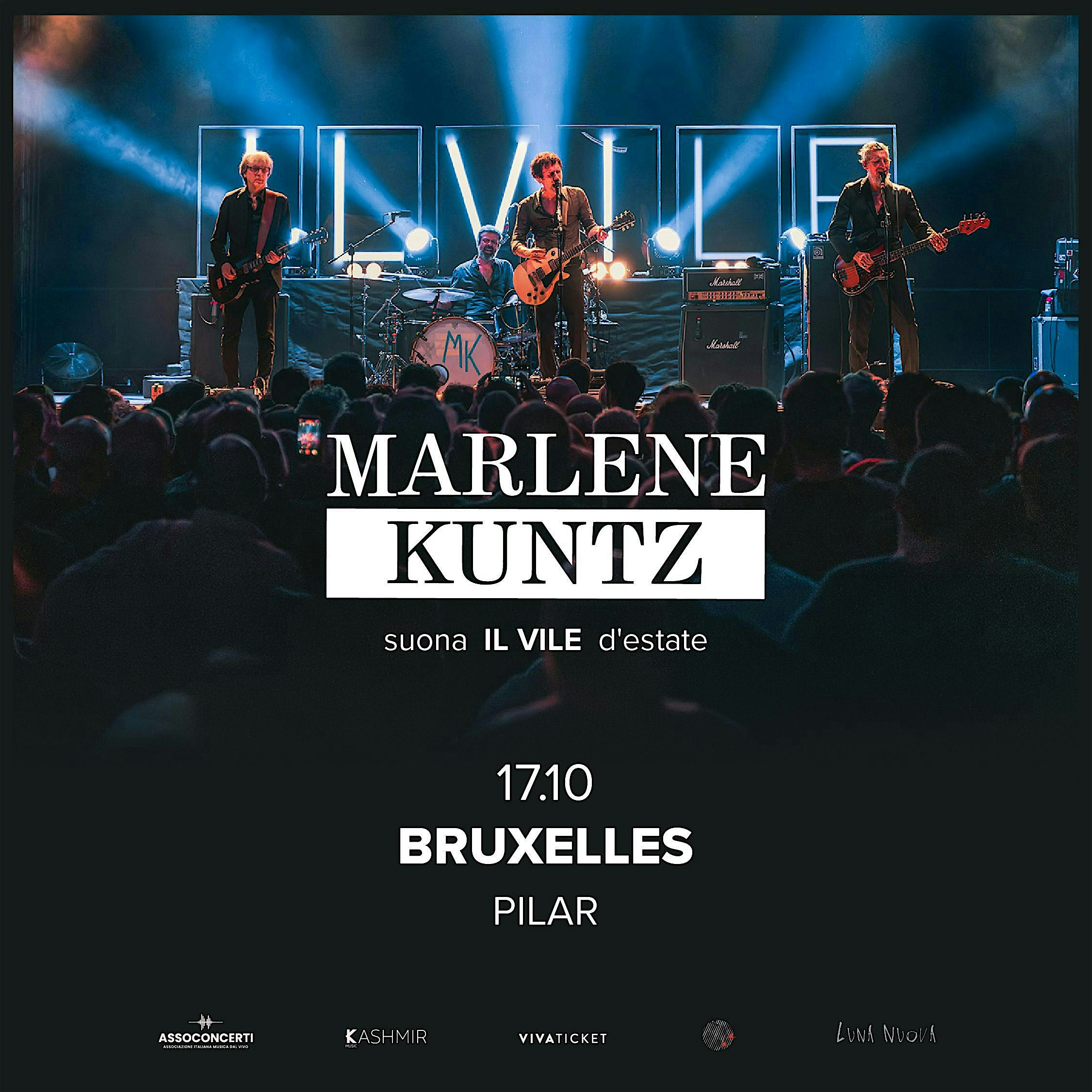 MARLENE KUNTZ suona "Il Vile" // Bruxelles