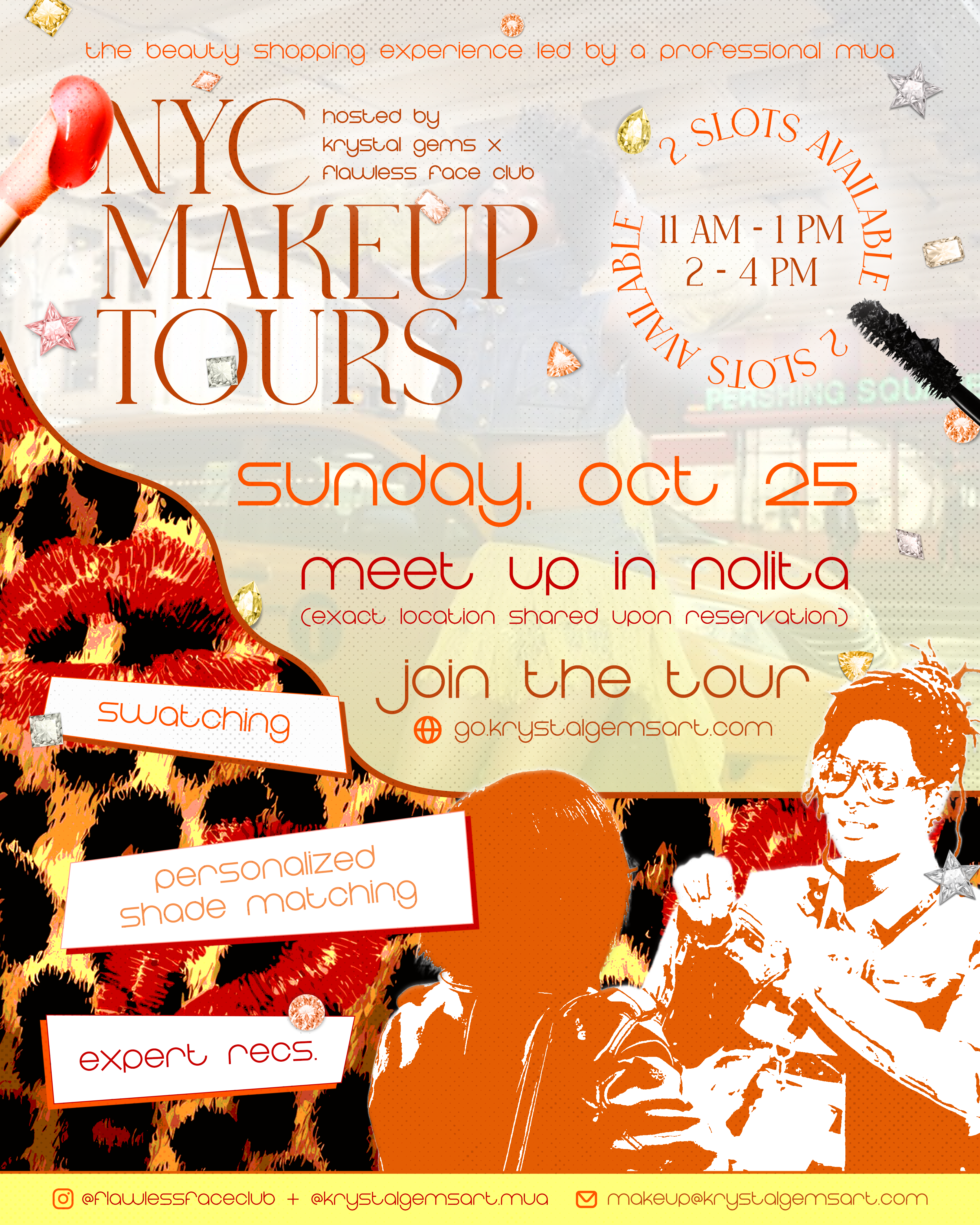 NYC Makeup Tours: Find Your Signature Makeup Look Curated by a Pro. MUA