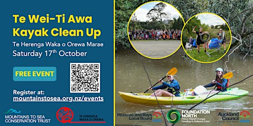 Te Wei-Ti Awa Kayak Clean Up 2026