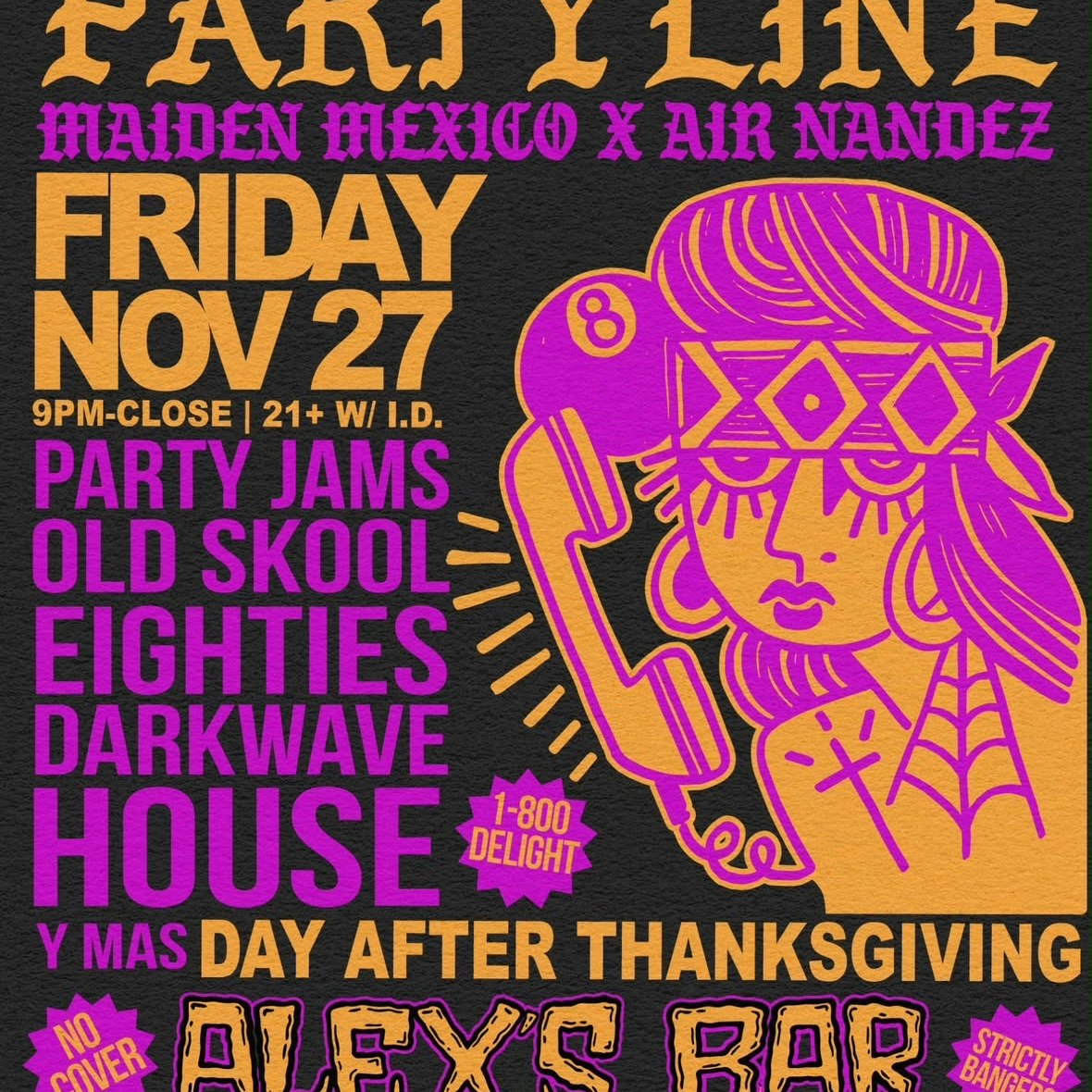 Partyline: DJs Maiden Mexico and Air Nandez