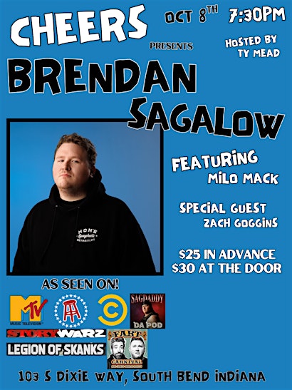Brendan Sagalow Live at Cheers!
