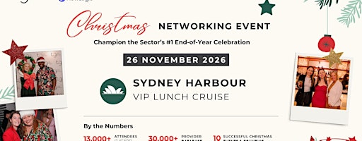 Sydney NDIS Christmas VIP Harbour Lunch Cruise 2026