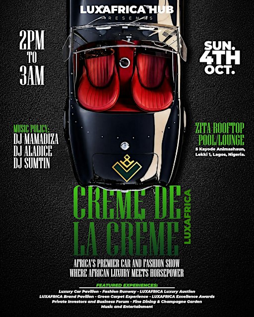 Crème de la Crème by LUXAFRICA
