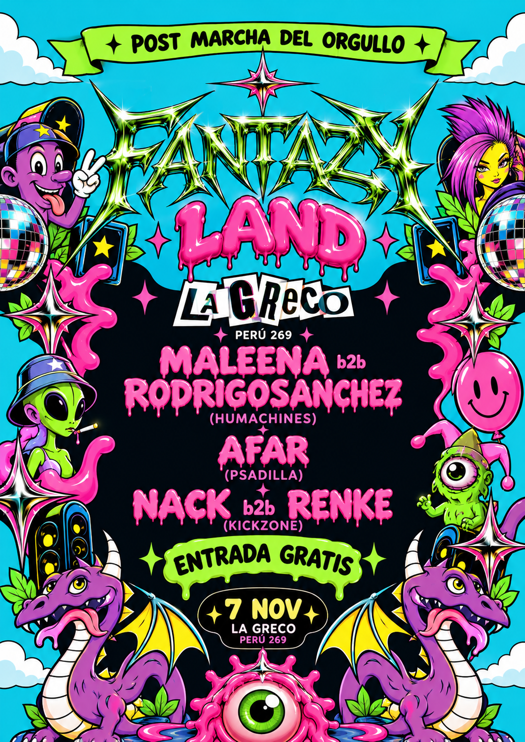 Fantazy Land Festival - Post Marcha Del Orgullo