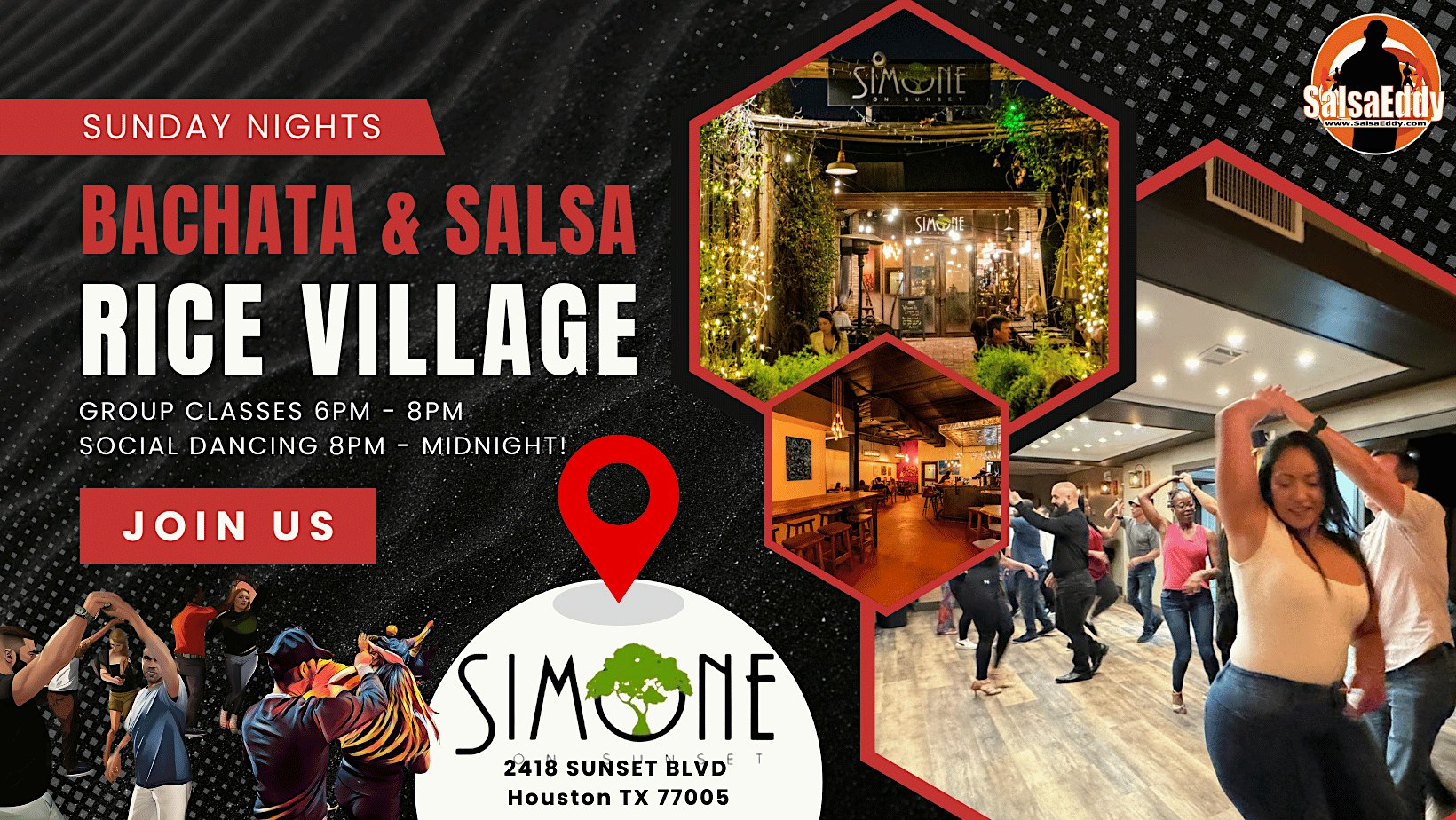 Sunday Funday 2026: Bachata & Salsa Night In Rice Village!