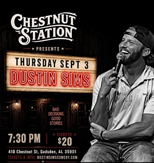 Comedian Dustin Sims