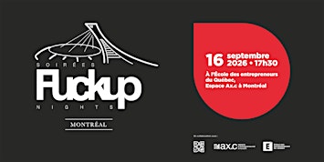 Fuckup Nights Montreal x EEQ September 2026